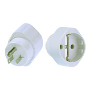 Bachmann Adaptateur de voyage blanc, USA 921.004-1