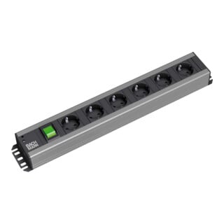 Bachmann Barre d'artisan 6 prises avec interrupteur, 2m Zul. 300.003