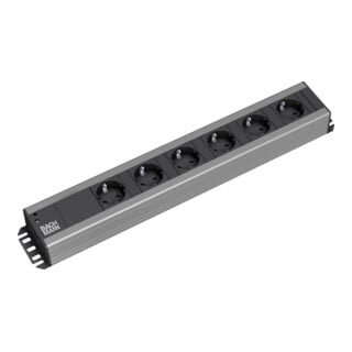 Bachmann Barre d'artisan 6 prises sans interrupteur, 2m Zul 300.000