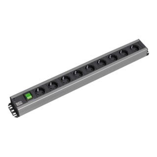 Bachmann Barre d'artisan 9 prises avec interrupteur, 2m Zul 300.004