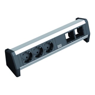 Bachmann Bloc multiprises 3x prise de terre 2x ABDGST18 902.001