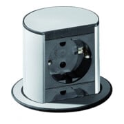 Bachmann Bloc prise 2x avec protection 928.002-4