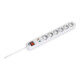 Bachmann Bloc prise de table 6x 1,50m blanc 381.2501K