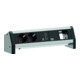 Bachmann Bloc prise Desk1 noir, 2x USB protégés, 1x CM 902.0182