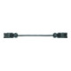 Bachmann Câble d'alimentation 1,0 m noir DESK 375.053