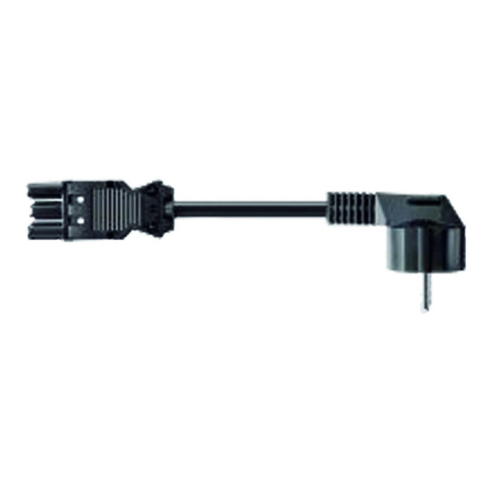 Bachmann Câble d'alimentation 1,5 m noir DESK 375.000