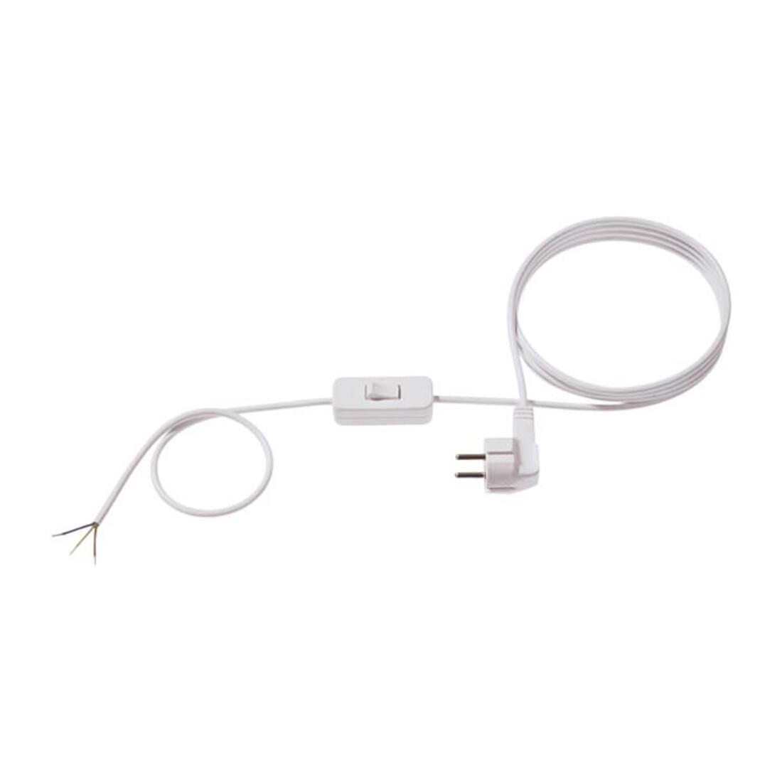 Bachmann Câble d'alimentation 2m, blanc 302.274