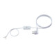 Bachmann Câble d'alimentation 2m, blanc 302.274