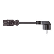 Bachmann Câble d'alimentation 3,0 m noir DESK 375.003-3