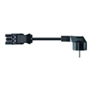 Bachmann Câble d'alimentation 5,0m noir DESK 375.007-4