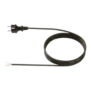 Bachmann Câble d'alimentation avec prise de terre 16A/250V, 3m, noir 321.175