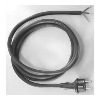 Bachmann Câble d'alimentation avec prise de terre 16A/250V, 5m, noir 320.176