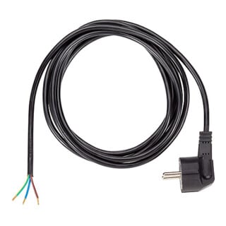 Bachmann Câble d’alimentation avec prise de terre 2 m noir 301.174