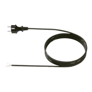 Bachmann Câble d'alimentation avec prise de terre 3,00 m noir 323.185