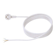 Bachmann Câble d'alimentation avec prise de terre 3m, blanc 304.275-1