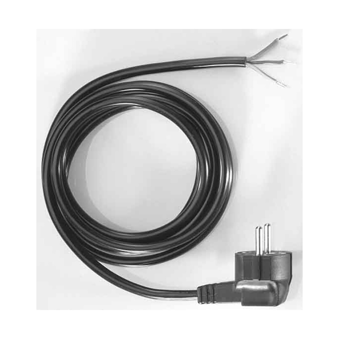 Bachmann Câble d'alimentation avec prise de terre 3m, noir 301.175