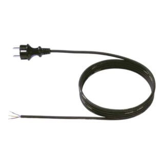 Bachmann Câble d'alimentation avec prise de terre Caoutchouc 3,00m noir 322.185