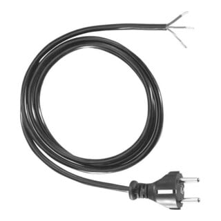 Bachmann Câble d'alimentation avec terre 16A/250V, 3m, noir 312.175