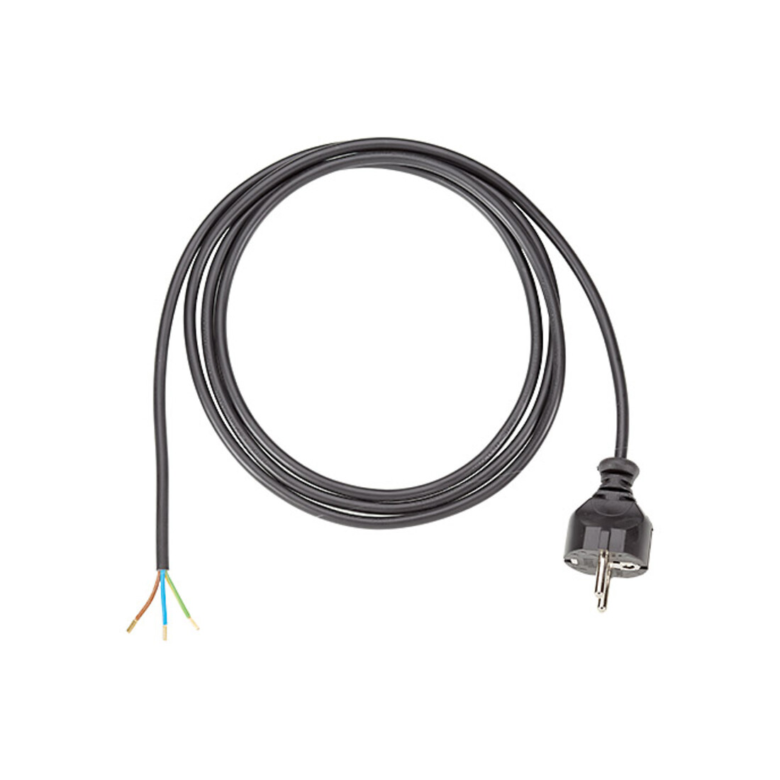 Bachmann Câble d'alimentation avec terre 16A/250V, 3m, noir 312.175