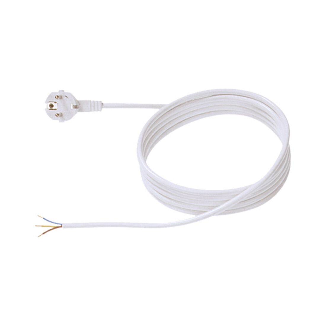 Bachmann Câble d'alimentation avec terre 2,00 m blanc 304.274
