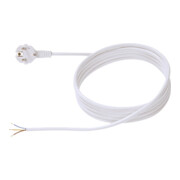 Bachmann Câble d'alimentation avec terre 2m, blanc 301.274-4