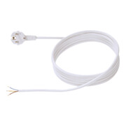 Bachmann Câble d'alimentation avec terre 2m, blanc 305.274-3