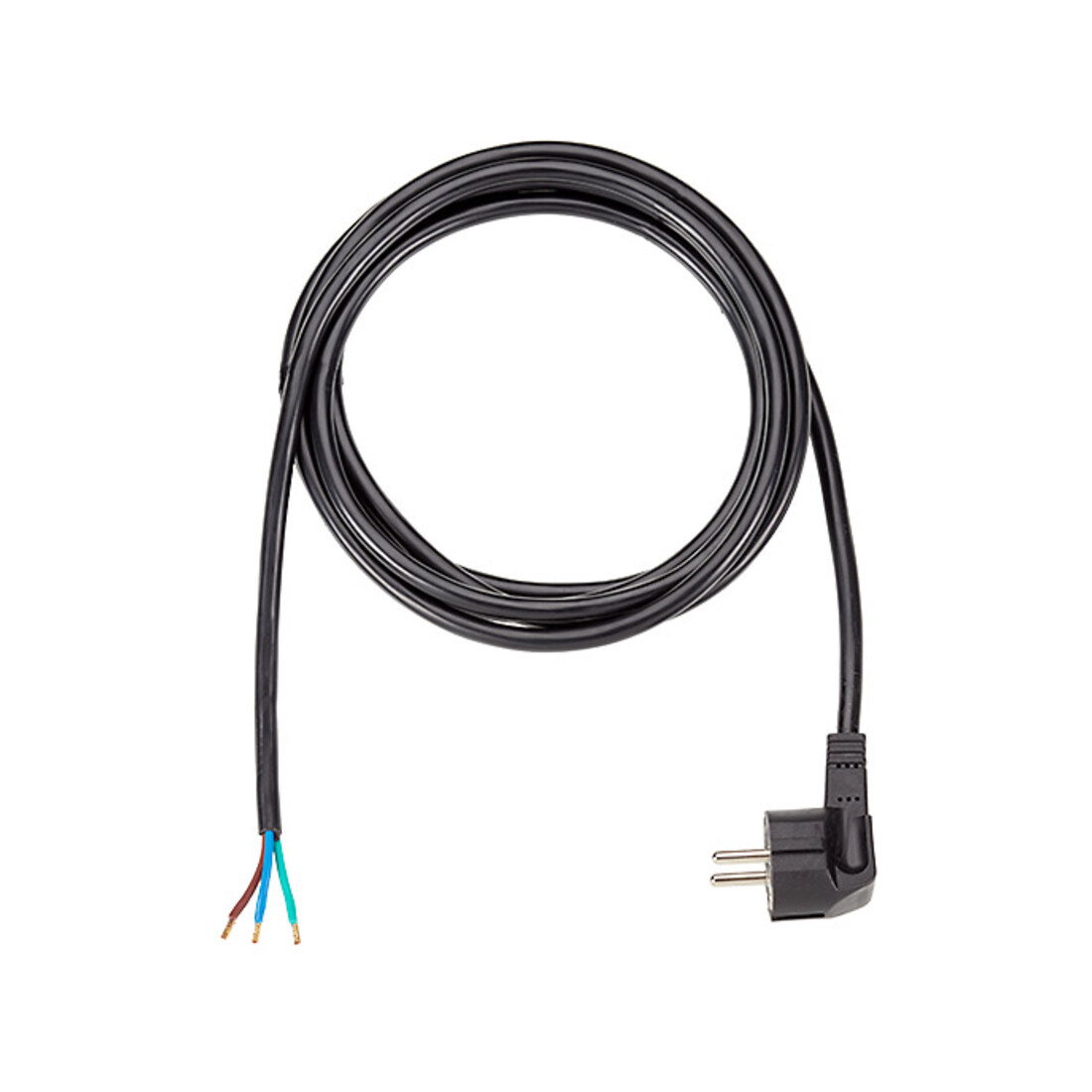 Bachmann Câble d'alimentation avec terre 2m, noir 305.174
