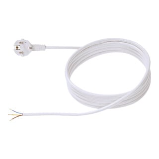 Bachmann Câble d'alimentation avec terre 5 m, blanc 305.276