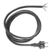 Bachmann Câble d'alimentation avec terre caoutchouc 3,00 m noir 320.175-3