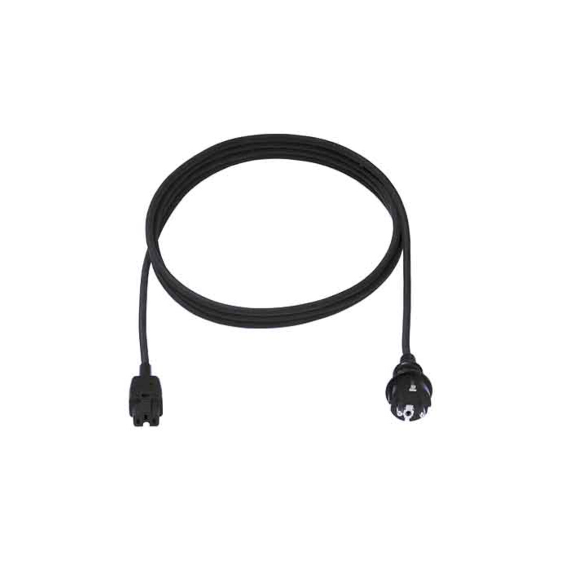 Bachmann Câble d'alimentation pour appareils chauffants 10A/250V, 2m, noir 372.174