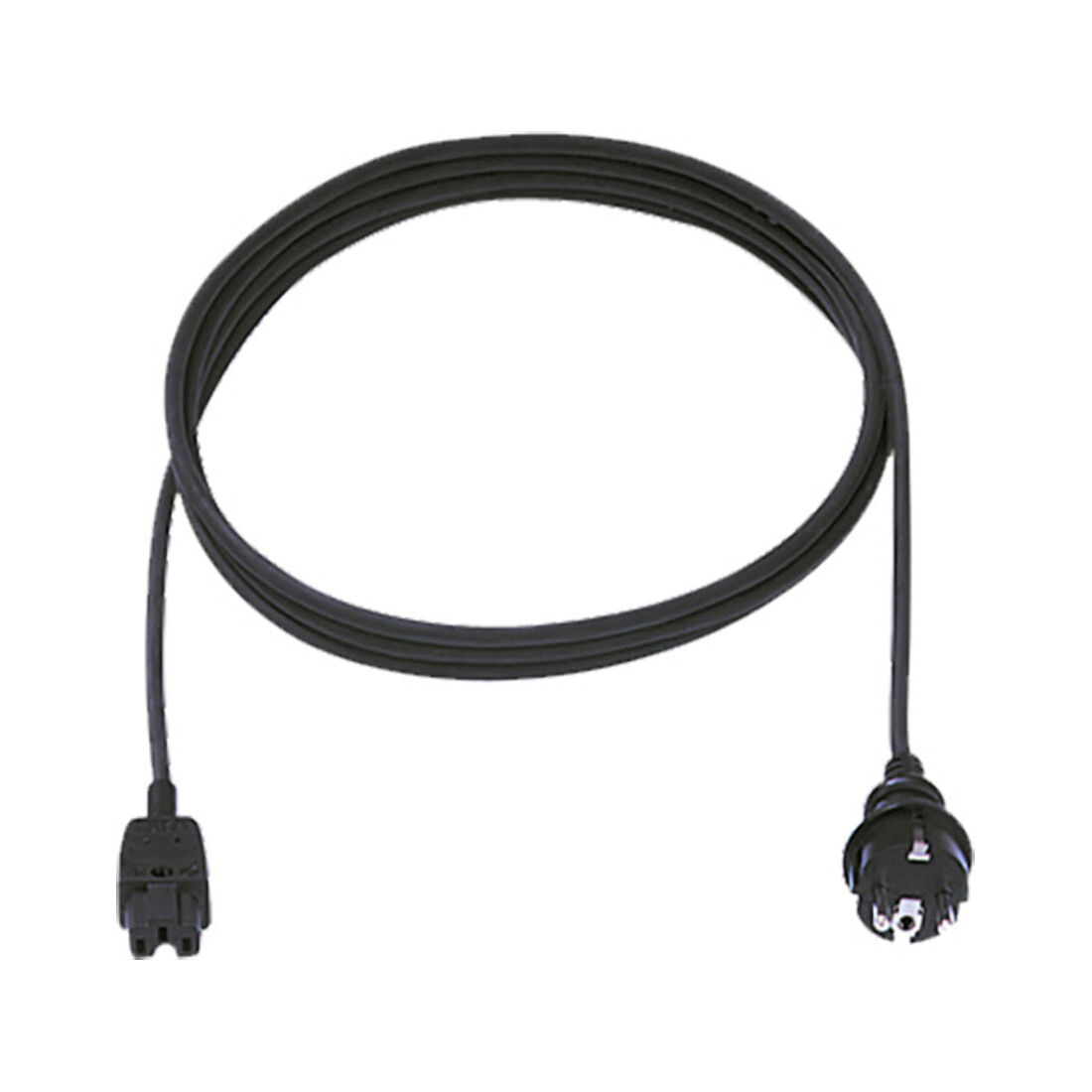 Bachmann Câble d'alimentation pour appareils chauffants 10A/250V, 2m, noir 372.174