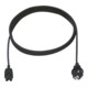 Bachmann Câble d'alimentation pour appareils chauffants 10A/250V, 2m, noir 372.174