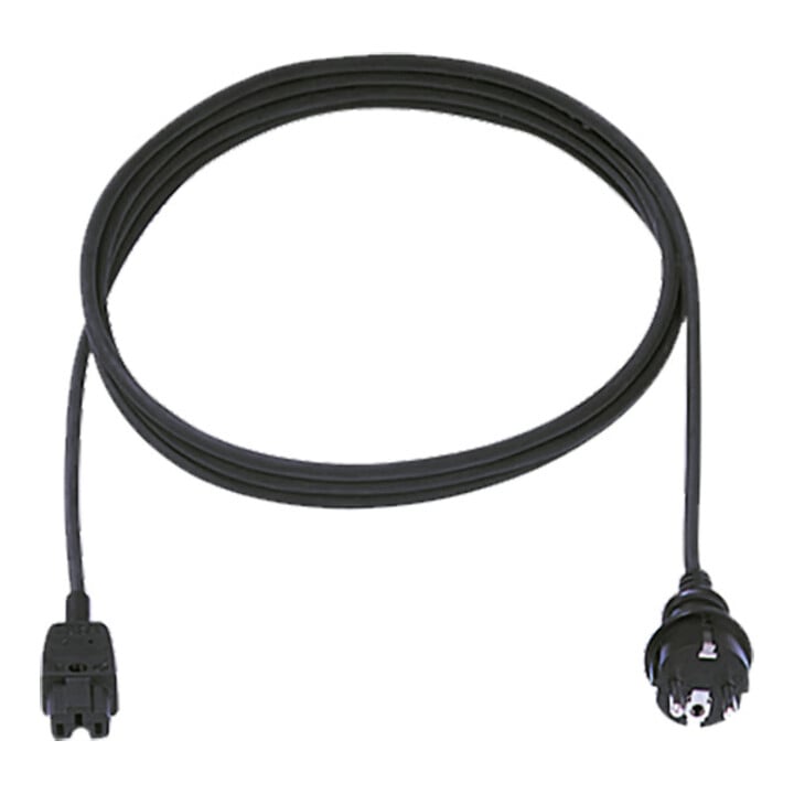 Bachmann Câble d'alimentation pour appareils chauffants 10A/250V, 2m, noir 372.174