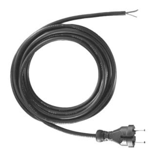 Bachmann Câble d'alimentation profilé 16A/250V, 5m, noir 246.176