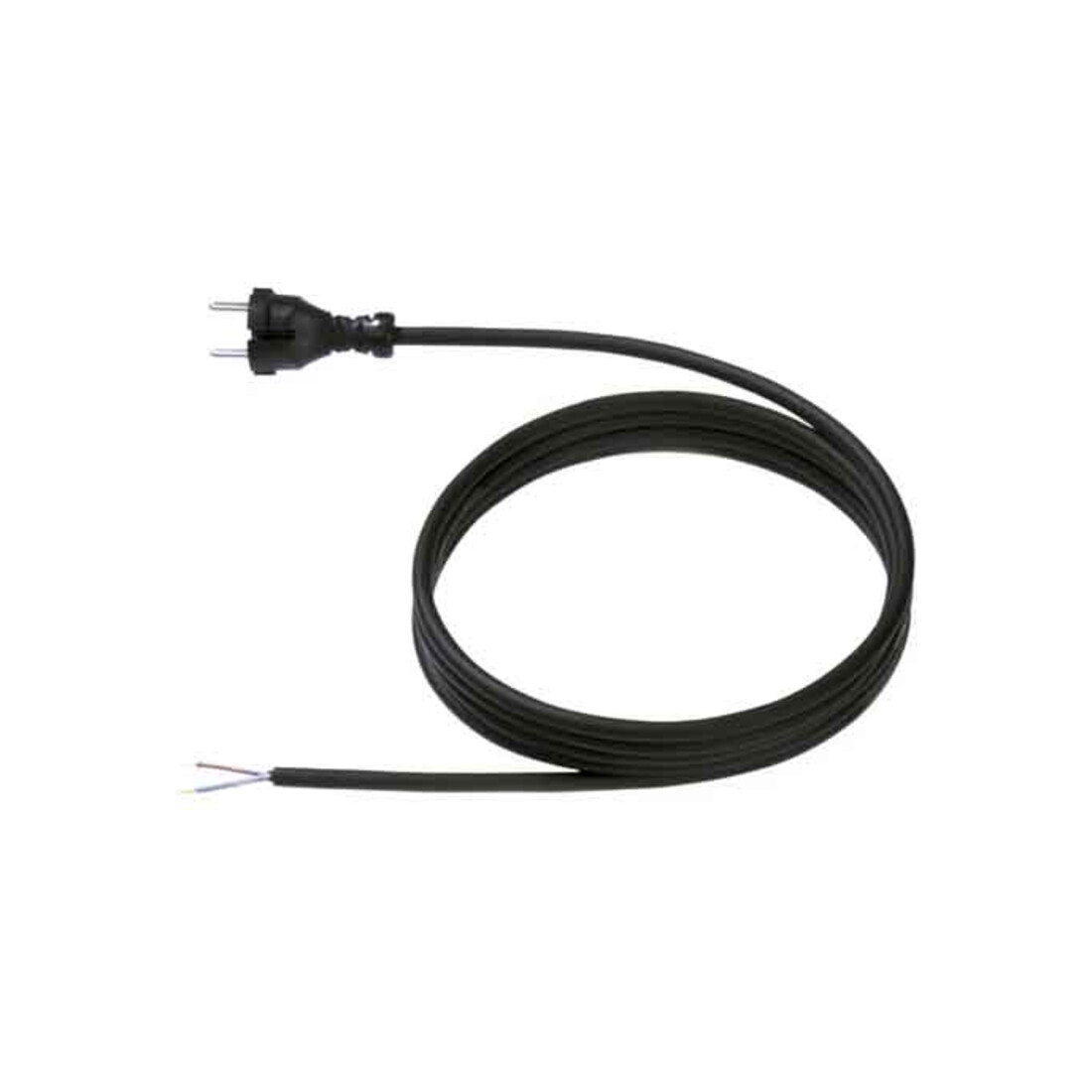 Bachmann Câble d'alimentation profilé 16A/250V, 5m, noir 248.176