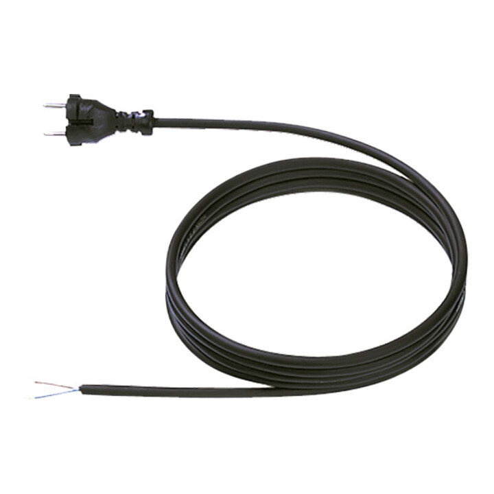 Bachmann Câble d'alimentation profilé 16A/250V, 5m, noir 248.176