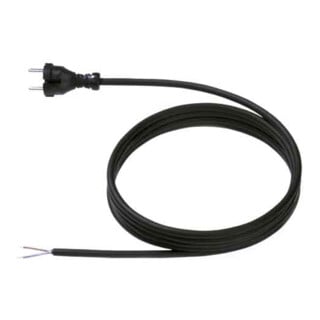 Bachmann Câble de raccordement contour caoutchouc 5m, noir 246.186