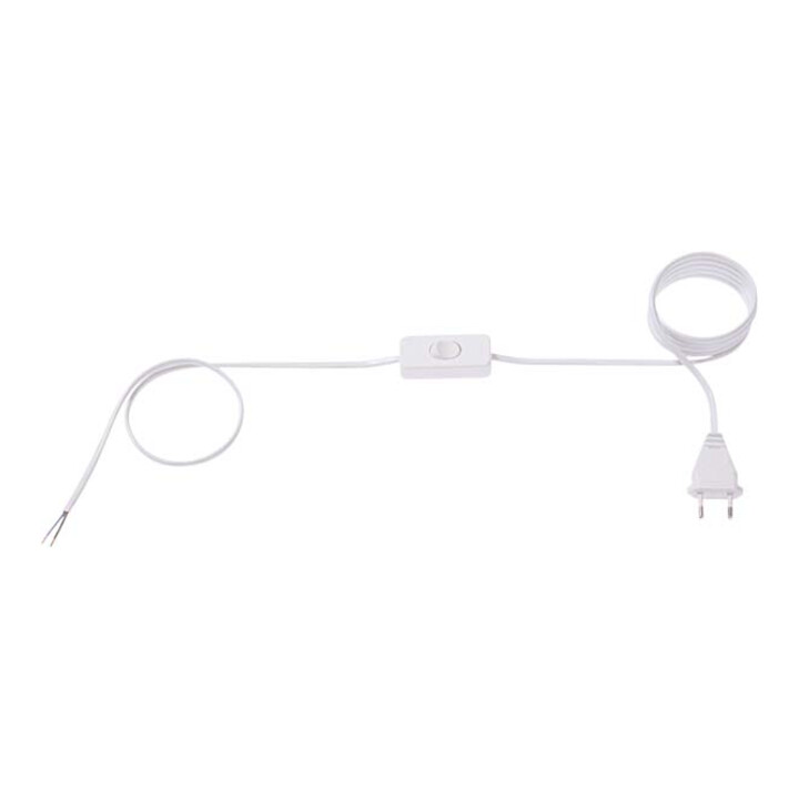 Bachmann câble plat 1,8 m, blanc 211.274