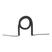 Bachmann câble spiralé PUR 3x1,5/1,0m noir 692.181-4