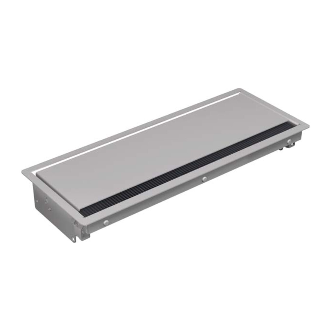Bachmann Cadre d'encastrement gris argenté long 338.0205