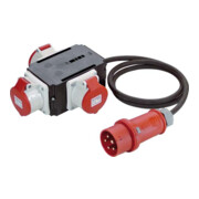 Bachmann CEE-Adapter 1xSt.16A 3xDose 16A 349.035-3