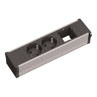 Bachmann CONI Steckdosenleiste 2xSchuko 1xABD 912.003