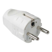 Bachmann Connecteur de montage blanc avec système de double mise à la terre 910.200-1
