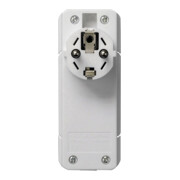 Bachmann Connecteur plat de protection blanc, sans câble 933.009-4
