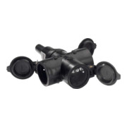 Bachmann Crochet de suspension 3p. noir 913.170-1