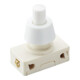 Bachmann EB-Druckknopfschalter ws, 2(1)A,250V 1p. 924.137