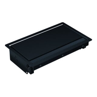 Bachmann Einbaurahmen 911.002 schwarz RAL9017 kurz