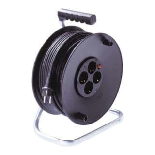 Bachmann Enrouleur de câble 25m H05VV-F 3G1,5mm² 392.180