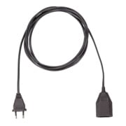 Bachmann Euro-Verlängerung PVC 3m,sw 233.185-3