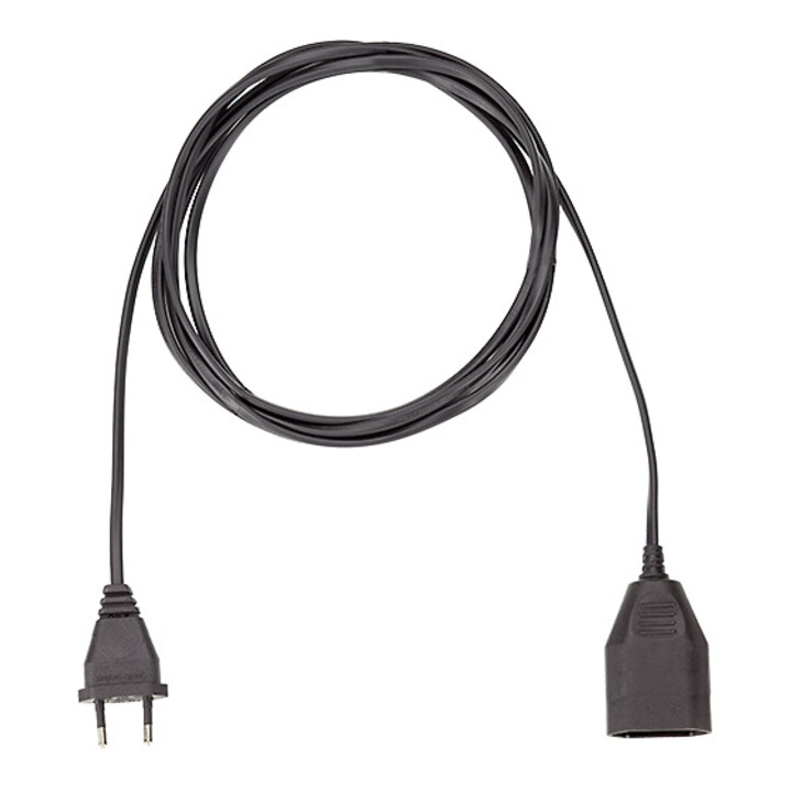 Bachmann Euro-Verlängerung PVC 5m,sw 233.186